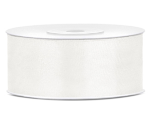 Auduma lentīte, gai&scaron;i krēmkrāsas, 25mm/25m