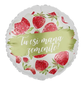 Folijas balons - Tu esi mana zemenīte!, 45cm